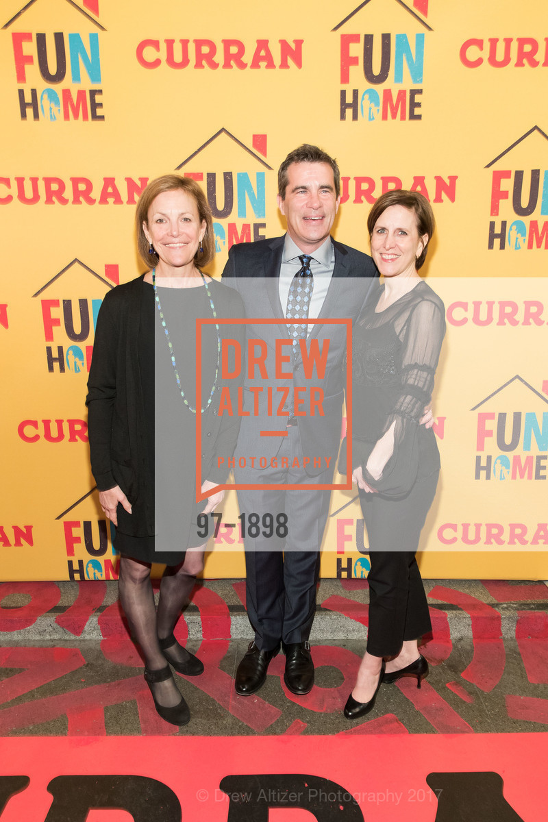 Barbara Whitman, Mike Isaacson, FUN HOME Opening Night st the New CURRAN THEATRE, Curran Theatre. 445 Geary St, January 26th, 2017, Photo #97-1898 Barbara Whitman, Mike Isaacson, Photo #97-1898