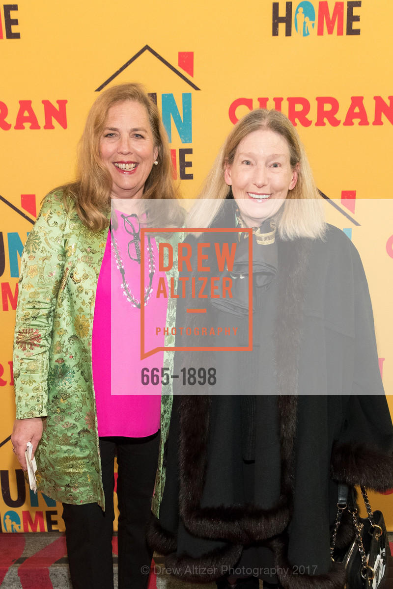 Celine Curran, Gladyne Mitchell, FUN HOME Opening Night st the New CURRAN THEATRE, Curran Theatre. 445 Geary St, January 26th, 2017, Photo #665-1898 Celine Curran, Gladyne Mitchell, Photo #665-1898
