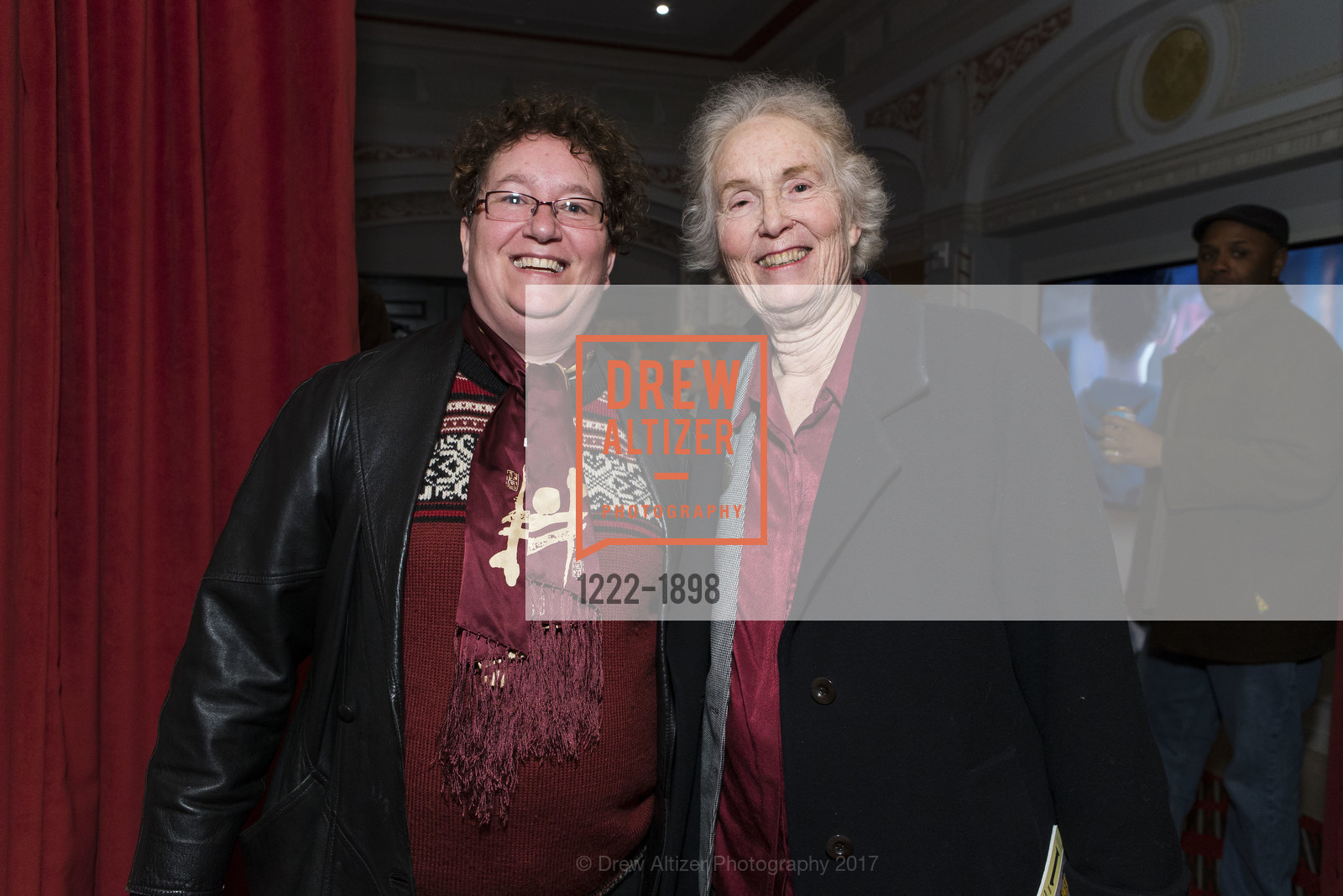 Beth Zare, Susan Zare, FUN HOME Opening Night st the New CURRAN THEATRE, Curran Theatre. 445 Geary St, January 26th, 2017, Photo #1222-1898 Beth Zare, Susan Zare, Photo #1222-1898