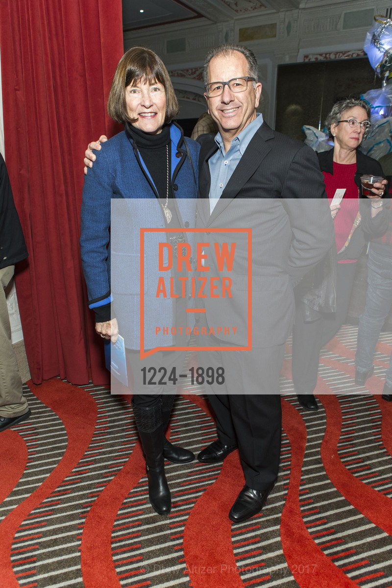Jill Fugaro, Steve Fugaro, FUN HOME Opening Night st the New CURRAN THEATRE, Curran Theatre. 445 Geary St, January 26th, 2017, Photo #1224-1898 Jill Fugaro, Steve Fugaro, Photo #1224-1898
