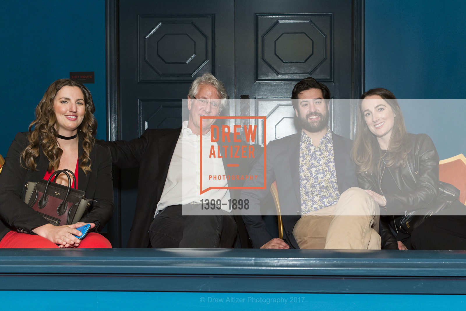 Gracie Hays, Jeffrey Hays, Wally Hays, Laura Daly, FUN HOME Opening Night st the New CURRAN THEATRE, Curran Theatre. 445 Geary St, January 26th, 2017, Photo #1399-1898 Gracie Hays, Jeffrey Hays, Wally Hays, Laura Daly, Photo #1399-1898