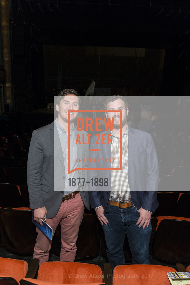 Marcus Tetwiler, Mike Vernon, FUN HOME Opening Night st the New CURRAN THEATRE, Curran Theatre. 445 Geary St, January 26th, 2017, Photo #1877-1898 Marcus Tetwiler, Mike Vernon, Photo #1877-1898