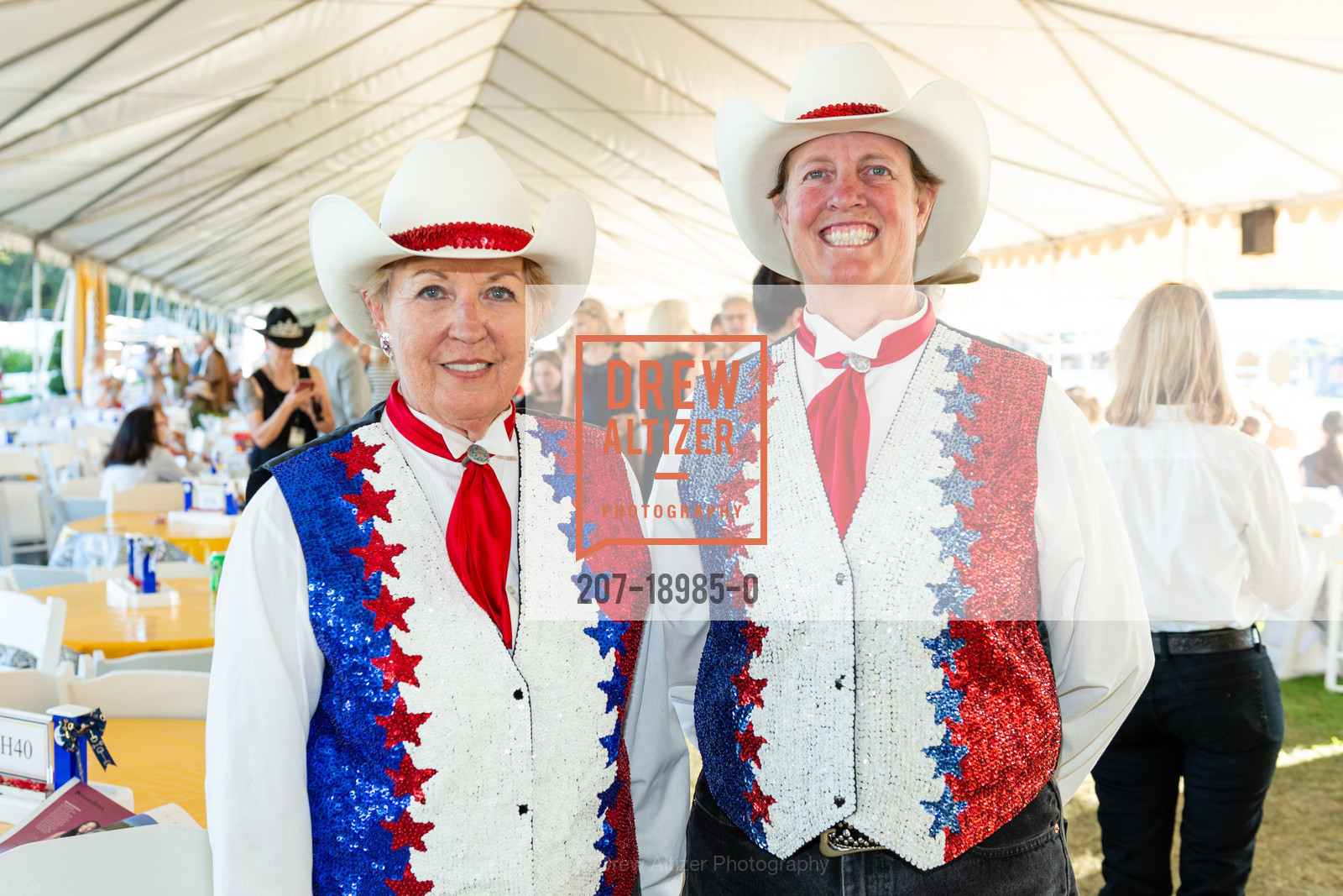 Cheryl Basin, Kristi Eifert, Menlo Charity Horse Show Wild Wild West Gala 2019, Menlo Circus Club. 190 Park Lane, Photo #207-18985-0 Cheryl Basin, Kristi Eifert, Photo #207-18985-0