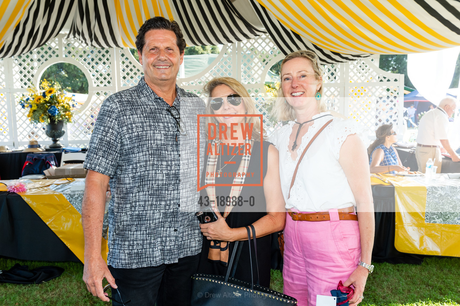 Philippe Tregon, Simone Tregon, Heather Conlan, Stephen Silver $40,000 Grand Prix--Menlo Charity Horse Show Benifitting Vista Center for Blind and Visually impaired 2019, Menlo Circus Club. 190 Park Ln, Photo #43-18988-0 Philippe Tregon, Simone Tregon, Heather Conlan, Photo #43-18988-0