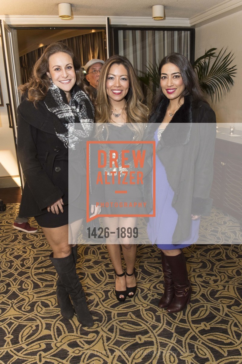 Marina Fishman, Michelle Sakhai, Alaleh Kianerci, Fairmont San Francisco's Artful Evening with Michelle Sakhai, Fairmont San Francisco. 950 Mason Street, January 26th, 2017, Photo #1426-1899 Marina Fishman, Michelle Sakhai, Alaleh Kianerci, Photo #1426-1899