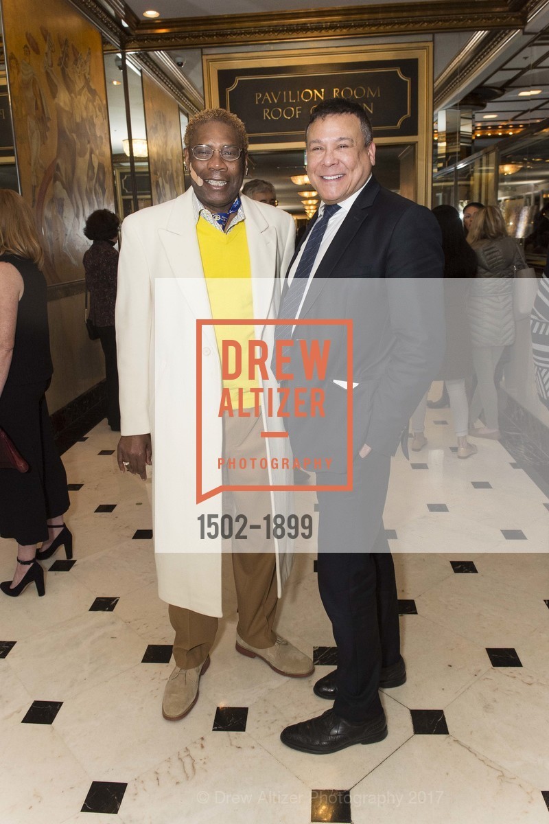 Everett Davis, Rand Stewart, Fairmont San Francisco's Artful Evening with Michelle Sakhai, Fairmont San Francisco. 950 Mason Street, January 26th, 2017, Photo #1502-1899 Everett Davis, Rand Stewart, Photo #1502-1899
