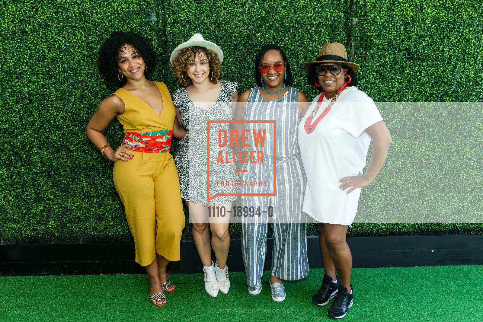 Lissette Dela Rosa, Melissa Bravo-Ryan, Antoinette Otis, Sonia Whittle, Stern Grove Festival's The Big Picnic 2019 starring The Isley Brothers, Sigmund Stern Grove. 19th Ave & Sloat Blvd, Photo #1110-18994-0 Lissette Dela Rosa, Melissa Bravo-Ryan, Antoinette Otis, Sonia Whittle, Photo #1110-18994-0