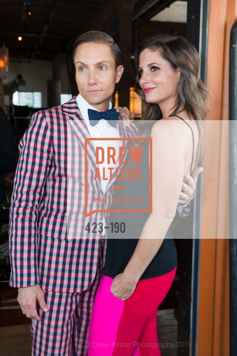 Ken Fulk, Trudy Elliott, Gucci & Vogue Dinner, The Magic Factory. 310 7th St, June 28th, 2015, Photo #423-190 Ken Fulk, Trudy Elliott, Photo #423-190