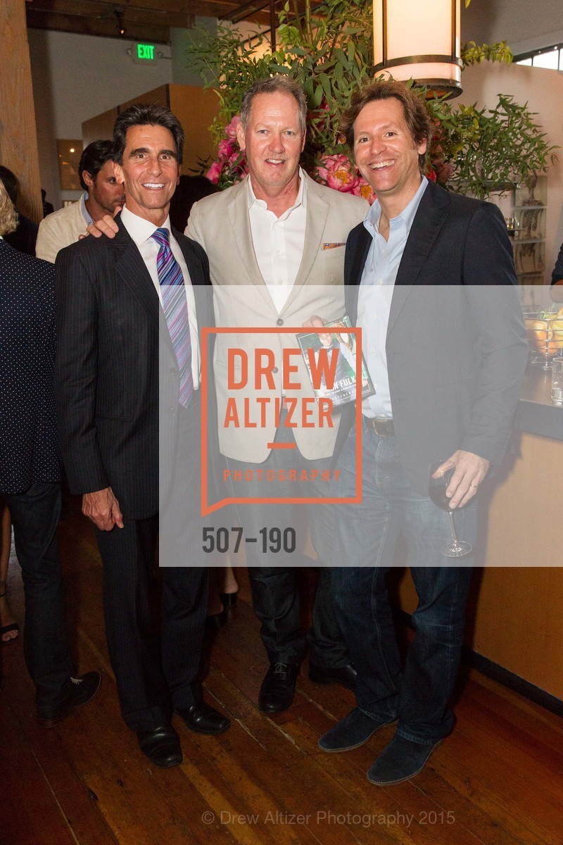 Mark Leno, Michael Murphy, Trevor Traina, Gucci & Vogue Dinner, The Magic Factory. 310 7th St, June 28th, 2015, Photo #507-190 Mark Leno, Michael Murphy, Trevor Traina, Photo #507-190