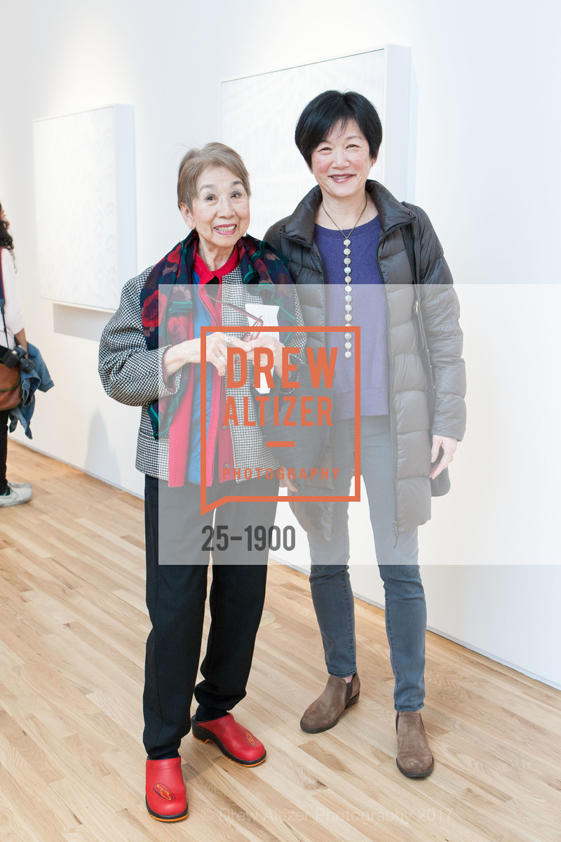 Terry Tsu, Coco Schoenwald, Tara Donovan Opening at Pace Palo Alto, Pace Gallery, January 25th, 2017, Photo #25-1900 Terry Tsu, Coco Schoenwald, Photo #25-1900
