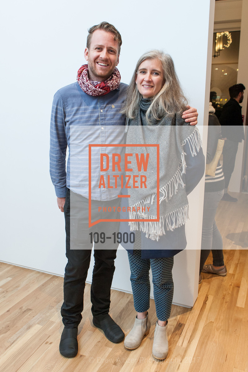 Scotty Arnold, Johnna Arnold, Tara Donovan Opening at Pace Palo Alto, Pace Gallery, January 25th, 2017, Photo #109-1900 Scotty Arnold, Johnna Arnold, Photo #109-1900