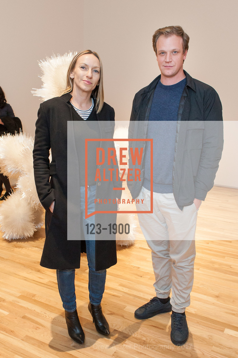 Kameron Gad, Moried Wilberg, Tara Donovan Opening at Pace Palo Alto, Pace Gallery, January 25th, 2017, Photo #123-1900 Kameron Gad, Moried Wilberg, Photo #123-1900