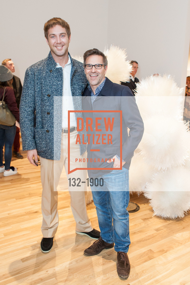 Zachary Tyler, Tara Donovan Opening at Pace Palo Alto, Pace Gallery, January 25th, 2017, Photo #132-1900 Zachary Tyler, Photo #132-1900