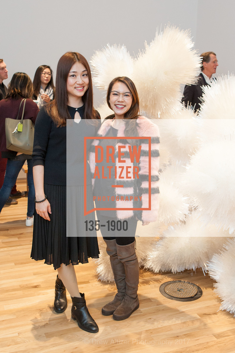 Maggie Lam, Monica Vu, Tara Donovan Opening at Pace Palo Alto, Pace Gallery, January 25th, 2017, Photo #135-1900 Maggie Lam, Monica Vu, Photo #135-1900