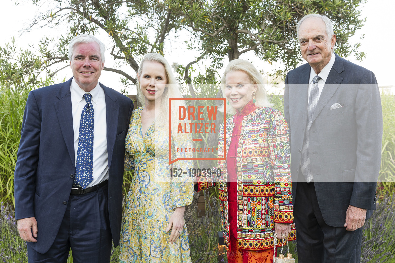 Dan Cronan, Shannon Cronan, Sandra Farris, Mike Milstein, SF Opera's Ball Benefactor Party 2019, Private Residence, August 20th, 2019, Photo #152-19039-0 Dan Cronan, Shannon Cronan, Sandra Farris, Mike Milstein, Photo #152-19039-0