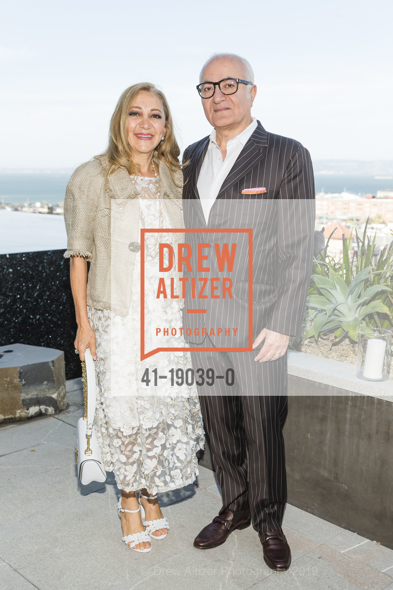 Elizabeth Zareh, Edward Sarkiss, SF Opera's Ball Benefactor Party 2019, Private Residence, August 20th, 2019, Photo #41-19039-0 Elizabeth Zareh, Edward Sarkiss, Photo #41-19039-0