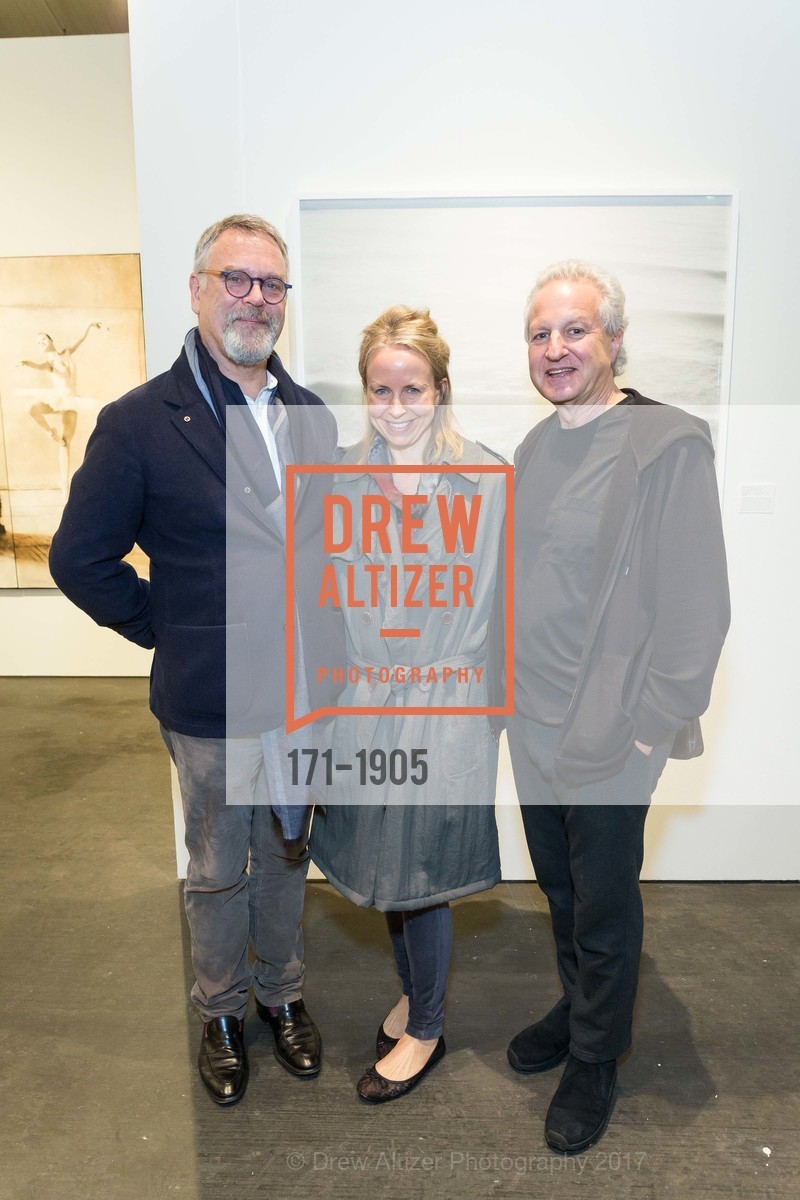 Nion McEvoy, Alexandra MacDowell, Dale Djerassi, PHOTOFAIRS San Francisco, Fort Mason, Festival Pavilion, January 26th, 2017, Photo #171-1905 Nion McEvoy, Alexandra MacDowell, Dale Djerassi, Photo #171-1905