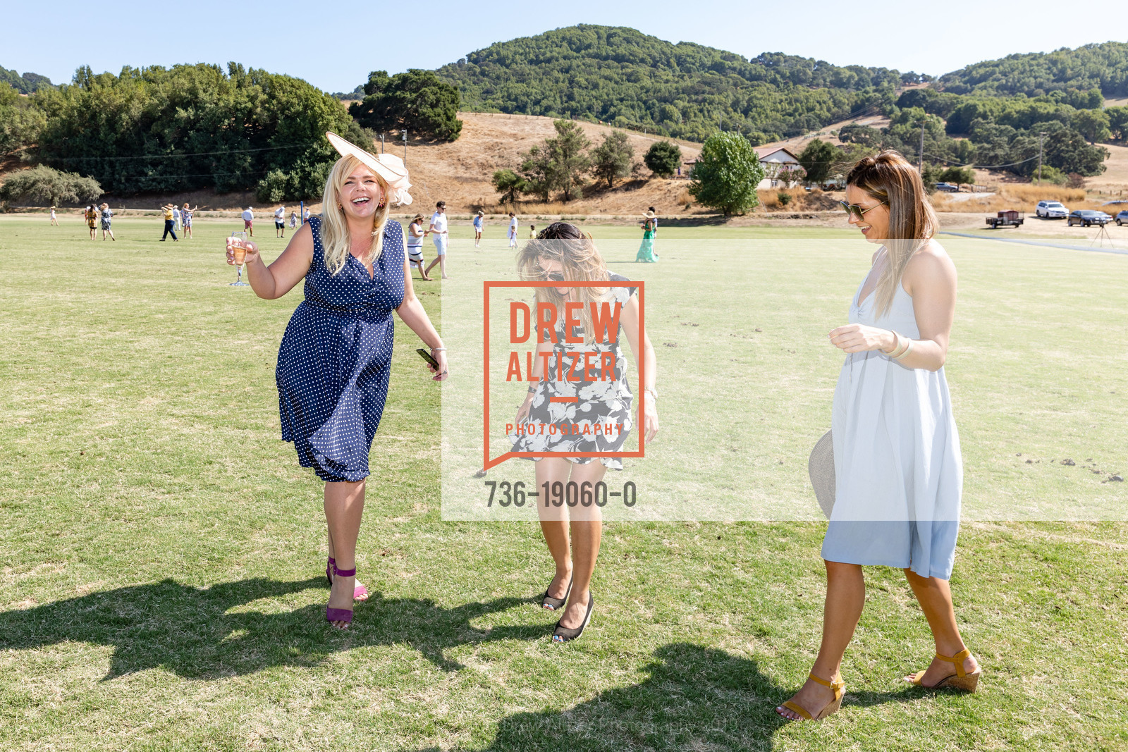 Alexandra Galloway, Sam Gholami, Alexxanadra Vrittagn, 2019 Oyster Cup Charity Polo Tournament, Cerro Pampa Polo Club. 1295 San Antonio Road, August 24th, 2019, Photo #736-19060-0 Alexandra Galloway, Sam Gholami, Alexxanadra Vrittagn, Photo #736-19060-0