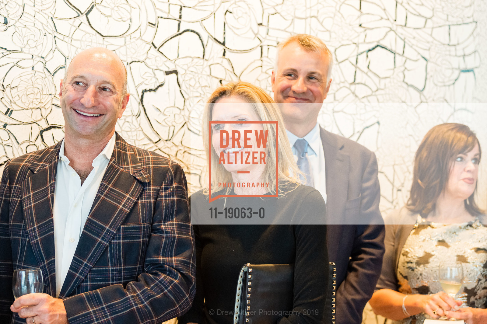 John Churillo, Lisa Swenson, Case Swenson, Gentry's Annual Philanthropy Celebration 2019, 181 Fremont Residences, Sky Lounge and Penthouse. 181 Fremont Street, August 28th, 2019, Photo #11-19063-0 John Churillo, Lisa Swenson, Case Swenson, Photo #11-19063-0