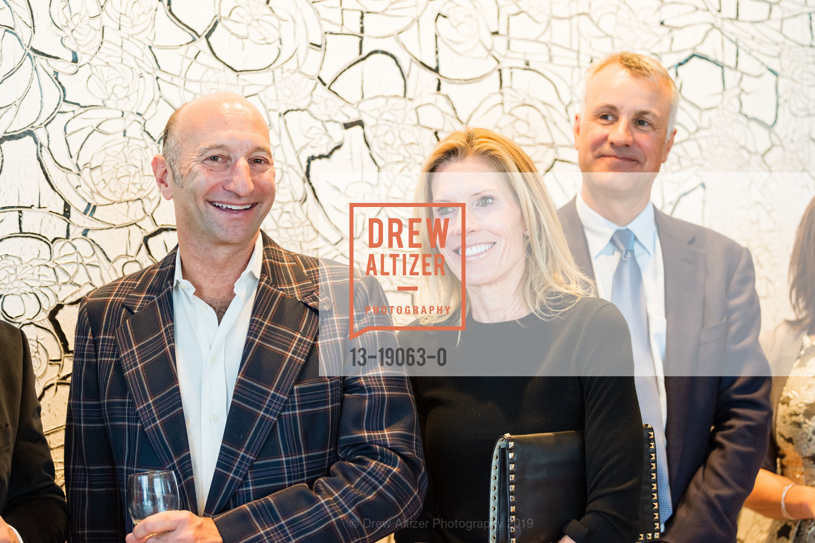 John Churillo, Lisa Swenson, Case Swenson, Gentry's Annual Philanthropy Celebration 2019, 181 Fremont Residences, Sky Lounge and Penthouse. 181 Fremont Street, August 28th, 2019, Photo #13-19063-0 John Churillo, Lisa Swenson, Case Swenson, Photo #13-19063-0