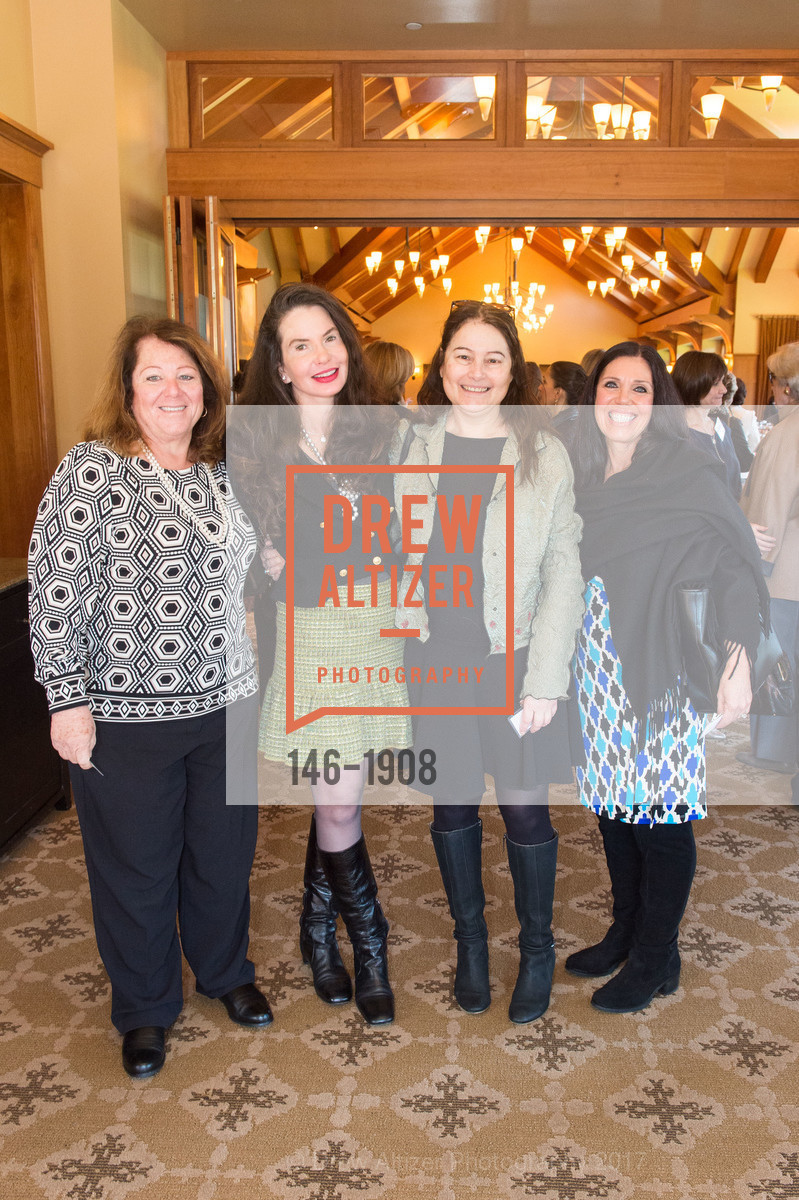 Paul Meier, Anat Pilovsky, Rachel Kardos, Laura Parks, Women's Health Lunch 2017, Sharon Heights Country Club, (main dining room). 900 Sand Hill Road Menlo Park, California 94025, January 31st, 2017, Photo #146-1908 Paul Meier, Anat Pilovsky, Rachel Kardos, Laura Parks, Photo #146-1908