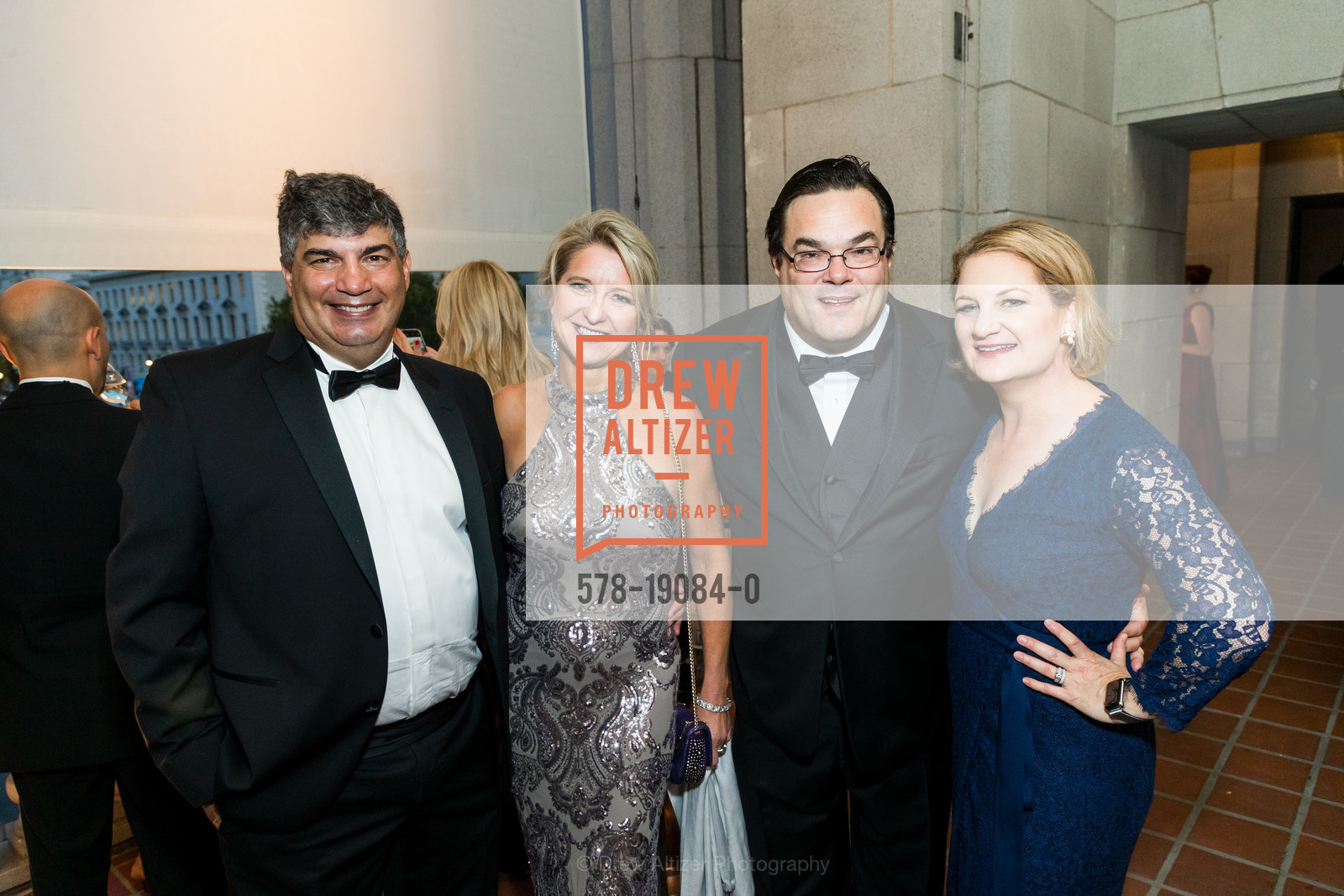 Peter Kacandes, Kristin Rosen, William Neil, Sarah Schoellkopf, BRAVO! Opera Gala 2019, War Memorial Opera House. 301 Van Ness Ave, Photo #578-19084-0 Peter Kacandes, Kristin Rosen, William Neil, Sarah Schoellkopf, Photo #578-19084-0