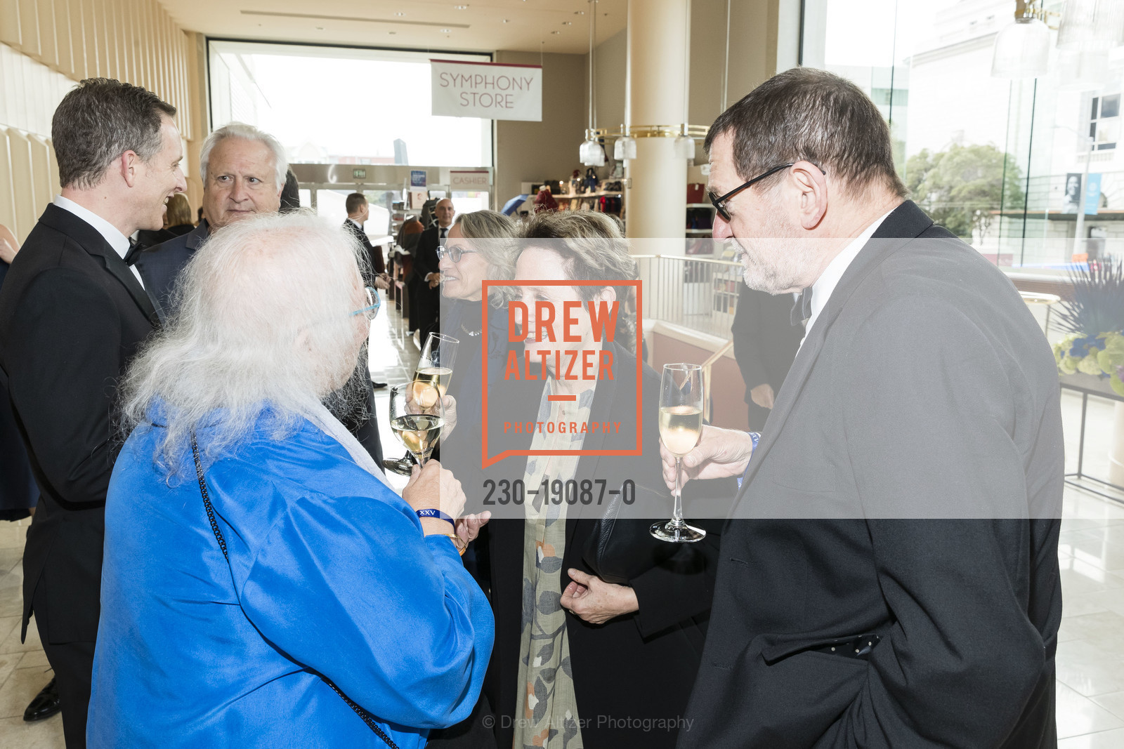 Alice Waters, Fritz Streiff, San Francisco Symphony Opening Night Gala 2019, Davis Symphony. 201 Van Ness Ave, Photo #230-19087-0 Alice Waters, Fritz Streiff, Photo #230-19087-0