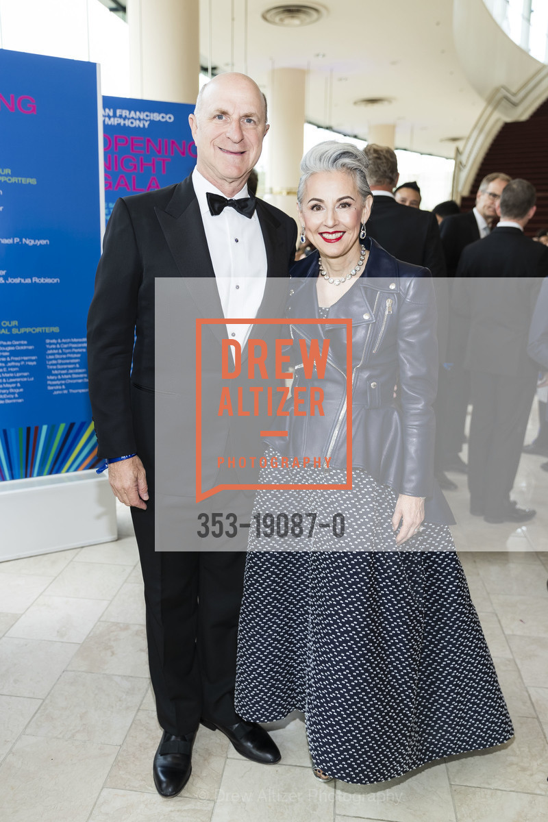Bill Fisher, Sako Fisher, San Francisco Symphony Opening Night Gala 2019, Davis Symphony. 201 Van Ness Ave, Photo #353-19087-0 Bill Fisher, Sako Fisher, Photo #353-19087-0