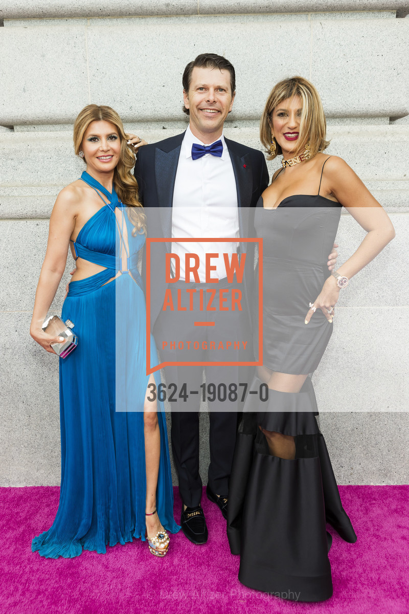 Shadan More, Braden More, Shirin Goodarzi, San Francisco Symphony Opening Night Gala 2019, Davis Symphony. 201 Van Ness Ave, Photo #3624-19087-0 Shadan More, Braden More, Shirin Goodarzi, Photo #3624-19087-0