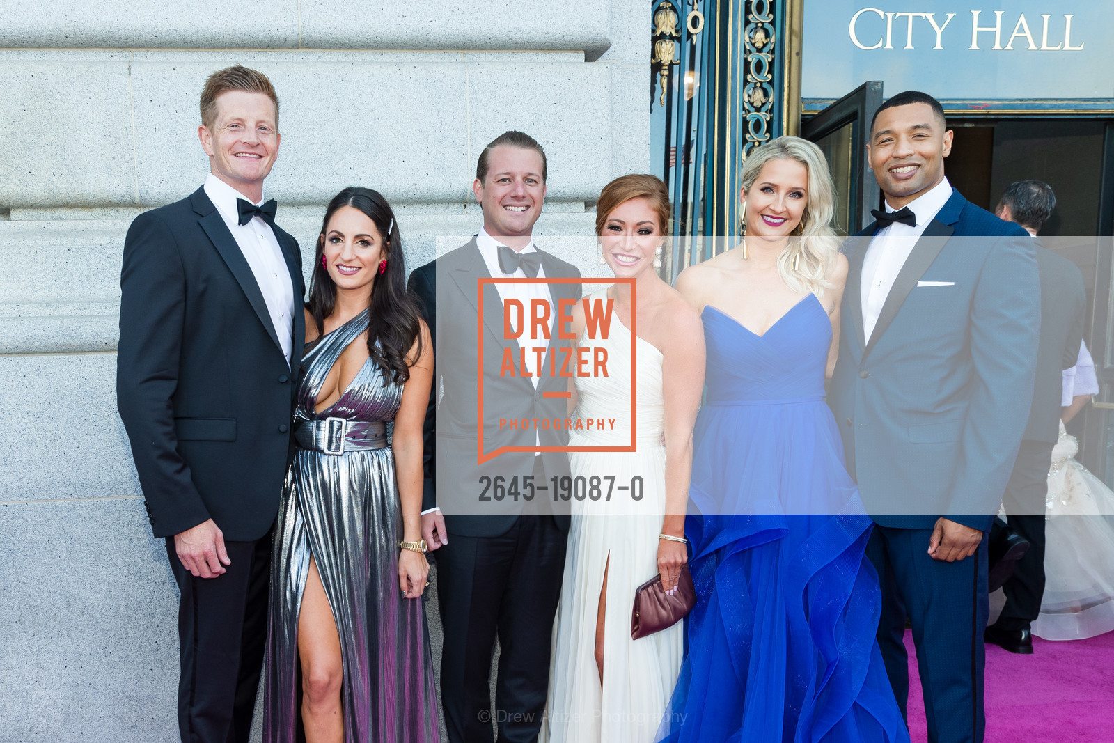 Michael Del Grosso, Whitney Hudak, Annie Buckman, Jimmy Mitchell, San Francisco Symphony Opening Night Gala 2019, Davis Symphony. 201 Van Ness Ave, Photo #2645-19087-0 Michael Del Grosso, Whitney Hudak, Annie Buckman, Jimmy Mitchell, Photo #2645-19087-0