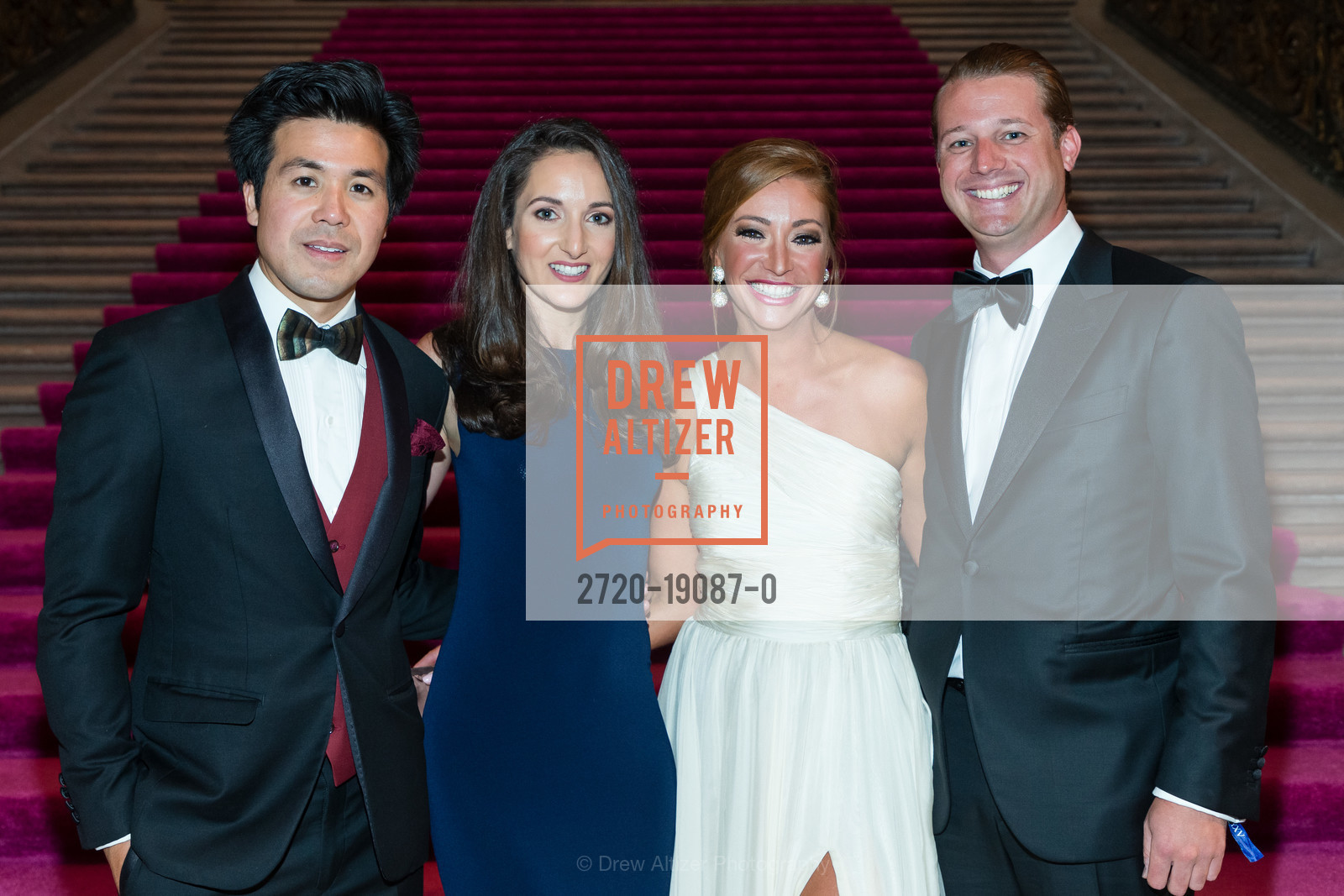 Nick Tan, Meredith Tan, Whitney Hudak, Michael Del Grosso, San Francisco Symphony Opening Night Gala 2019, Davis Symphony. 201 Van Ness Ave, Photo #2720-19087-0 Nick Tan, Meredith Tan, Whitney Hudak, Michael Del Grosso, Photo #2720-19087-0