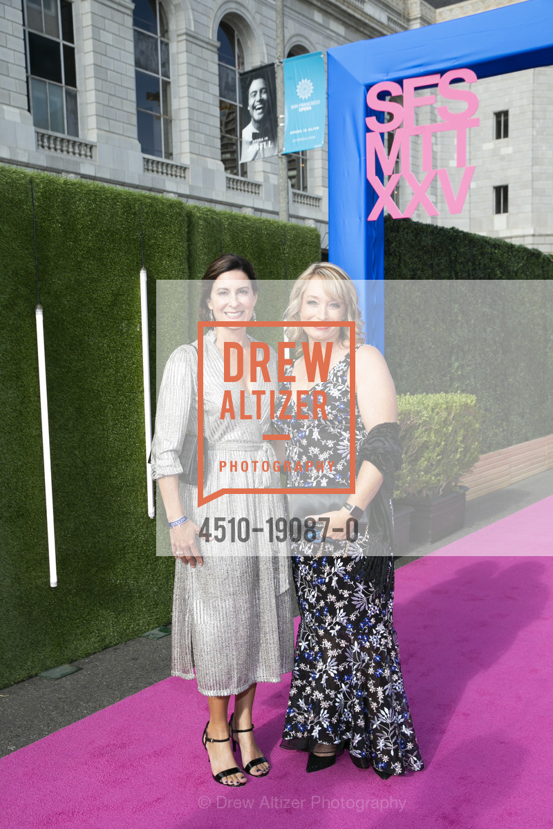 Melissa Beauchamp, Christine Poulos, San Francisco Symphony Opening Night Gala 2019, Davis Symphony. 201 Van Ness Ave, Photo #4510-19087-0 Melissa Beauchamp, Christine Poulos, Photo #4510-19087-0