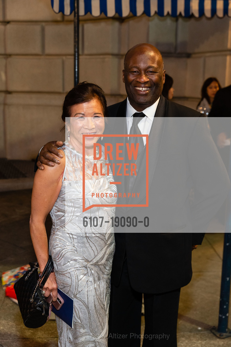 Melinda Yee Franklin, Dennis Franklin, San Francisco Opera Ball 2019, War Memorial Opera House, Photo #6107-19090-0 Melinda Yee Franklin, Dennis Franklin, Photo #6107-19090-0