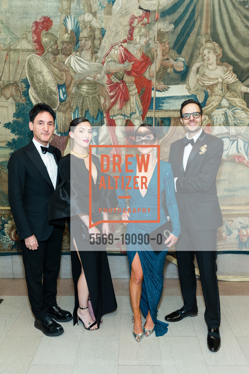 James Krohn, Chelsea Voudouris, Courtney Dallaire, Jad Racha, San Francisco Opera Ball 2019, War Memorial Opera House, Photo #5569-19090-0 James Krohn, Chelsea Voudouris, Courtney Dallaire, Jad Racha, Photo #5569-19090-0