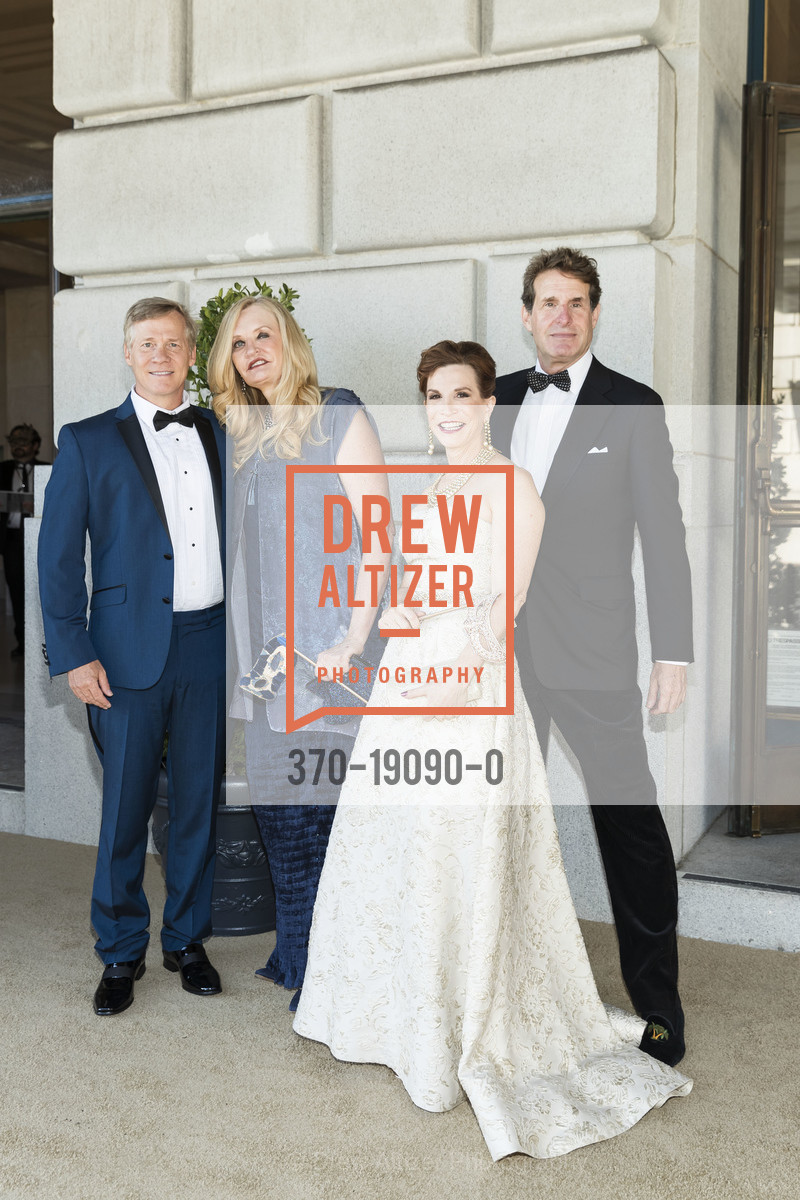 Robert Wilkes, Beth Townsend, Maria Quiros, Jeff Atlas, San Francisco Opera Ball 2019, War Memorial Opera House, Photo #370-19090-0 Robert Wilkes, Beth Townsend, Maria Quiros, Jeff Atlas, Photo #370-19090-0