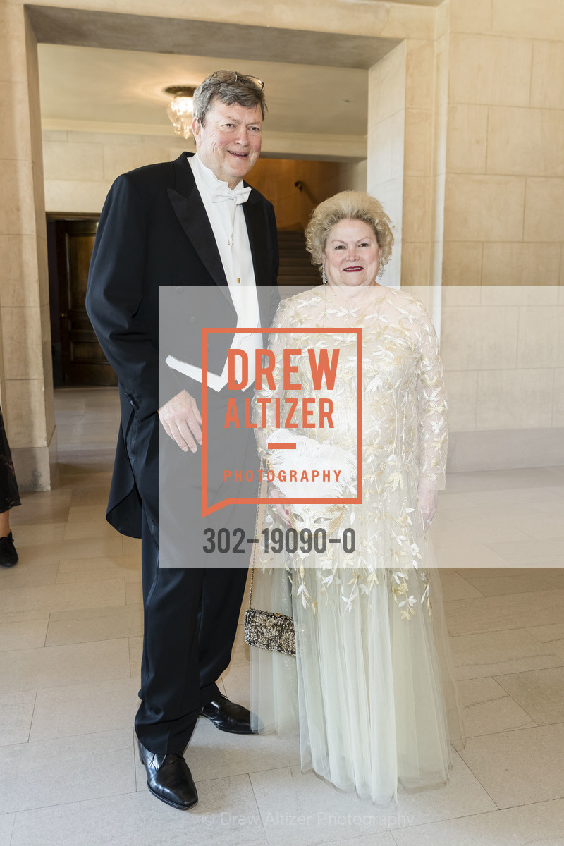 John Gunn, Cynthia Fry Gunn, San Francisco Opera Ball 2019, War Memorial Opera House, Photo #302-19090-0 John Gunn, Cynthia Fry Gunn, Photo #302-19090-0