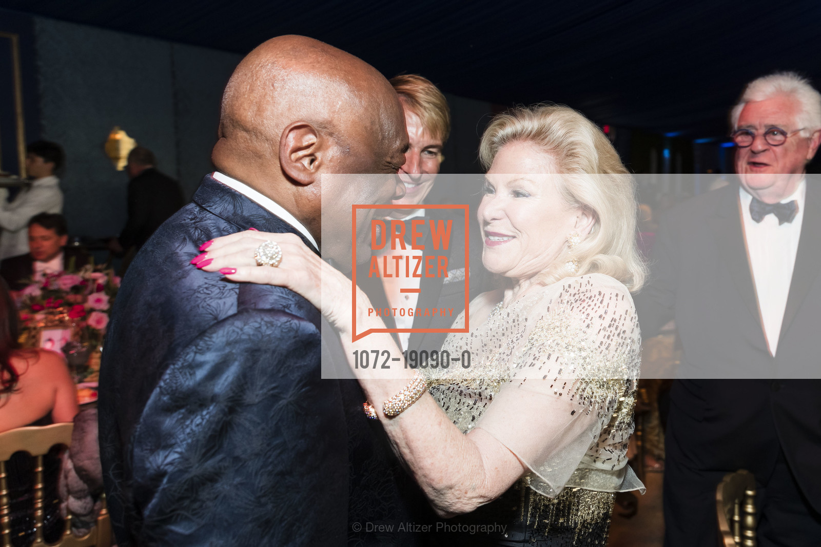 Willie Brown, Dede Wilsey, San Francisco Opera Ball 2019, War Memorial Opera House, Photo #1072-19090-0 Willie Brown, Dede Wilsey, Photo #1072-19090-0