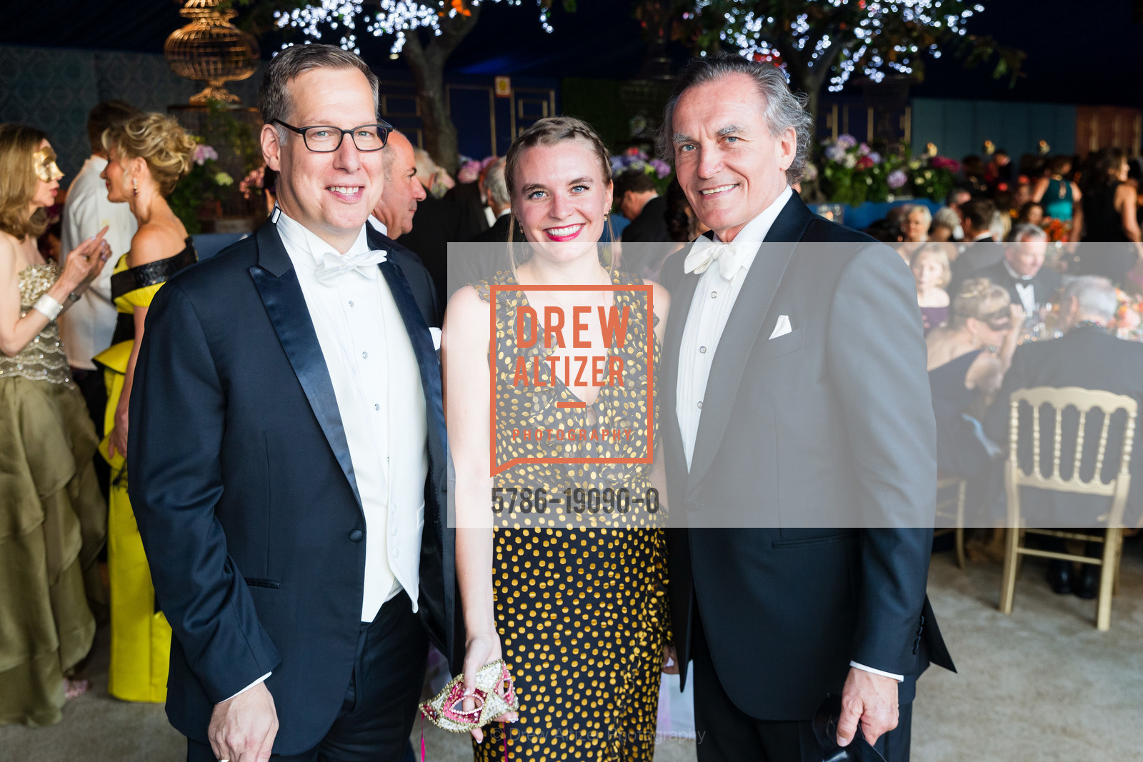 Michael Barnard, Julia Birka-White, David Birka-White, San Francisco Opera Ball 2019, War Memorial Opera House, Photo #5786-19090-0 Michael Barnard, Julia Birka-White, David Birka-White, Photo #5786-19090-0