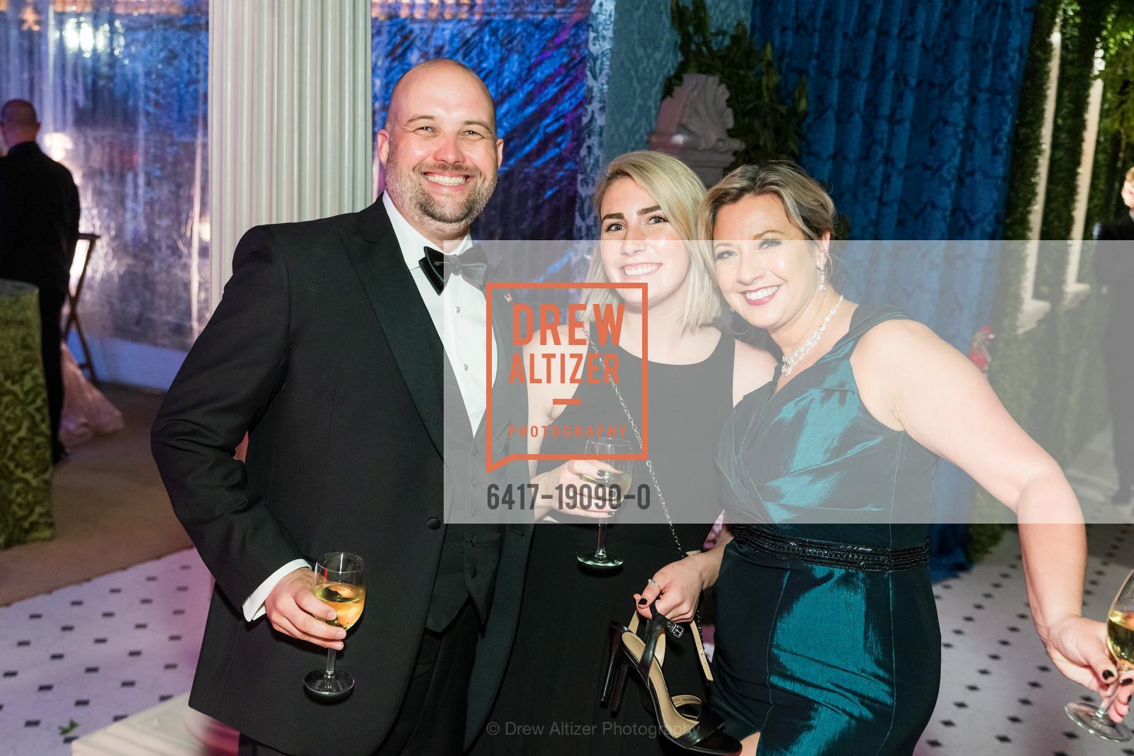Shawn McMurray, Londyn Inskeep, Kathleen McMurray, San Francisco Opera Ball 2019, War Memorial Opera House, Photo #6417-19090-0 Shawn McMurray, Londyn Inskeep, Kathleen McMurray, Photo #6417-19090-0