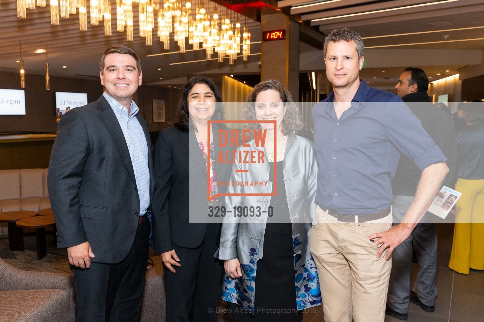 Sean McClure, Alicia Weber, Judith Goldkrand, Tim Wagner, The SF Chamber of Commerce Breakfast at Chase Center, San Francisco Home of the Golden State Warriors, Chase Center, September 4th, 2019, Photo #329-19093-0 Sean McClure, Alicia Weber, Judith Goldkrand, Tim Wagner, Photo #329-19093-0