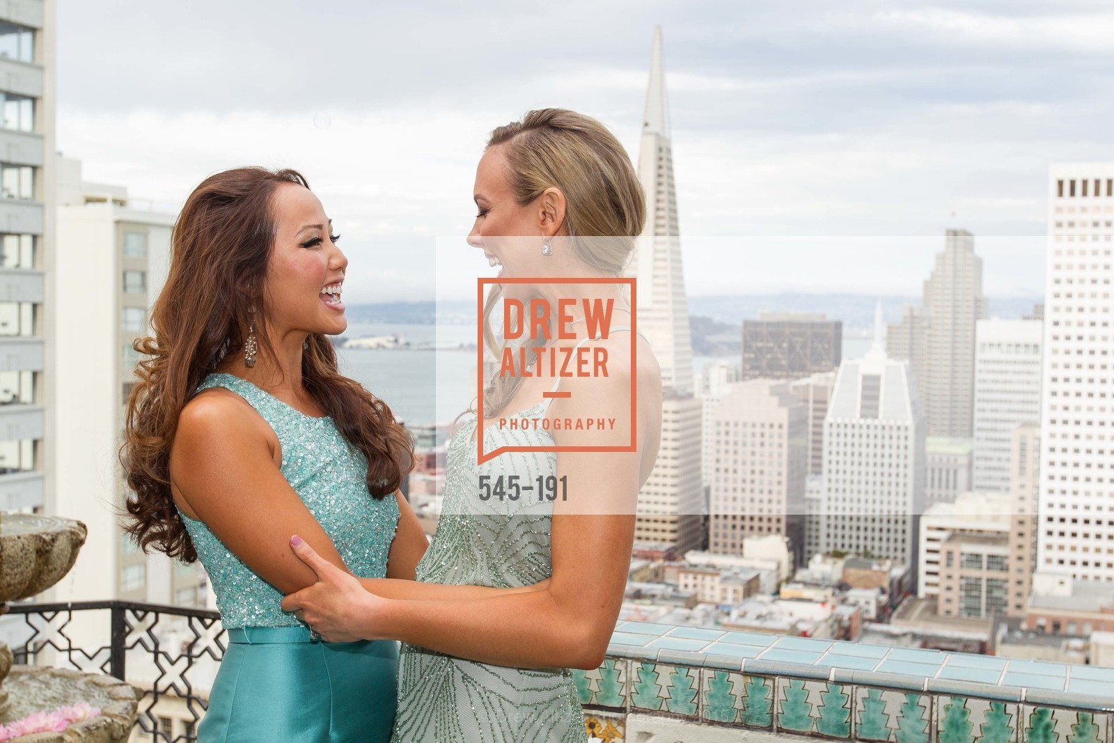 Emily Leung, Michelle Bertino, Spinsters of San Francisco Annual Ball 2015, Penthouse at the Fairmont San Francisco (950 Mason Street). 950 Mason Street, June 28th, 2015