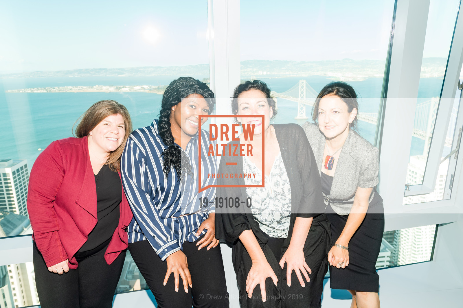 Daniele Hurwitz, Kimberly Jones, Monica Riebli, Jessica Powers, 181 Fremont and City of Hope Host Reception for 2019 Spirit of Life Awardee Jeff Hoopes, 181 Fremont Residences, Penthouse. 181 Fremont Street, September 10th, 2019, Photo #19-19108-0 Daniele Hurwitz, Kimberly Jones, Monica Riebli, Jessica Powers, Photo #19-19108-0
