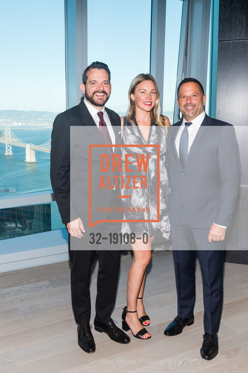 Leo Medeiros, Christine Parker, Tom Gasbarre, 181 Fremont and City of Hope Host Reception for 2019 Spirit of Life Awardee Jeff Hoopes, 181 Fremont Residences, Penthouse. 181 Fremont Street, September 10th, 2019, Photo #32-19108-0 Leo Medeiros, Christine Parker, Tom Gasbarre, Photo #32-19108-0