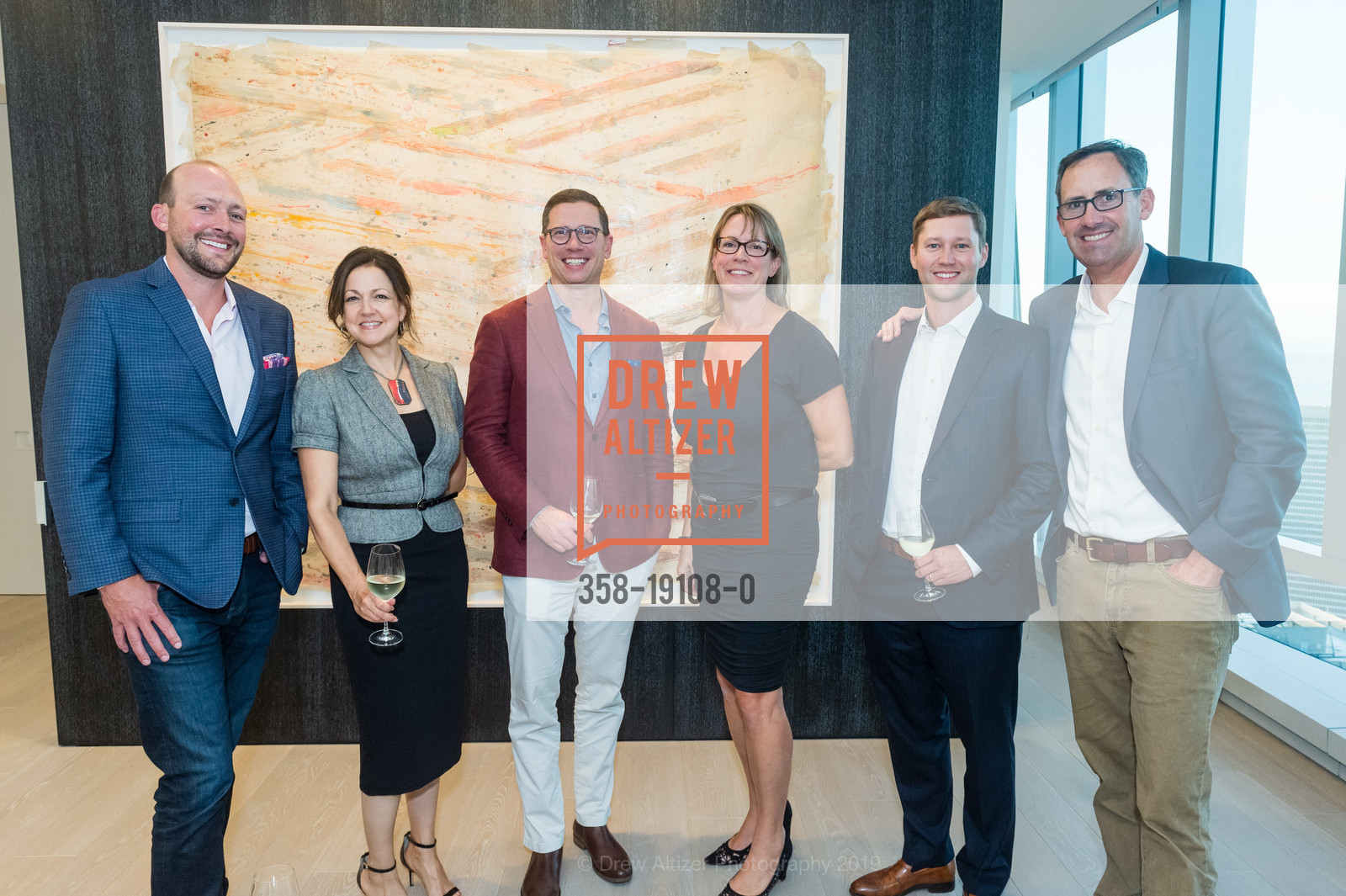 Jessica Powers, Joan Cress, David Dowdney, 181 Fremont and City of Hope Host Reception for 2019 Spirit of Life Awardee Jeff Hoopes, 181 Fremont Residences, Penthouse. 181 Fremont Street, September 10th, 2019, Photo #358-19108-0 Jessica Powers, Joan Cress, David Dowdney, Photo #358-19108-0