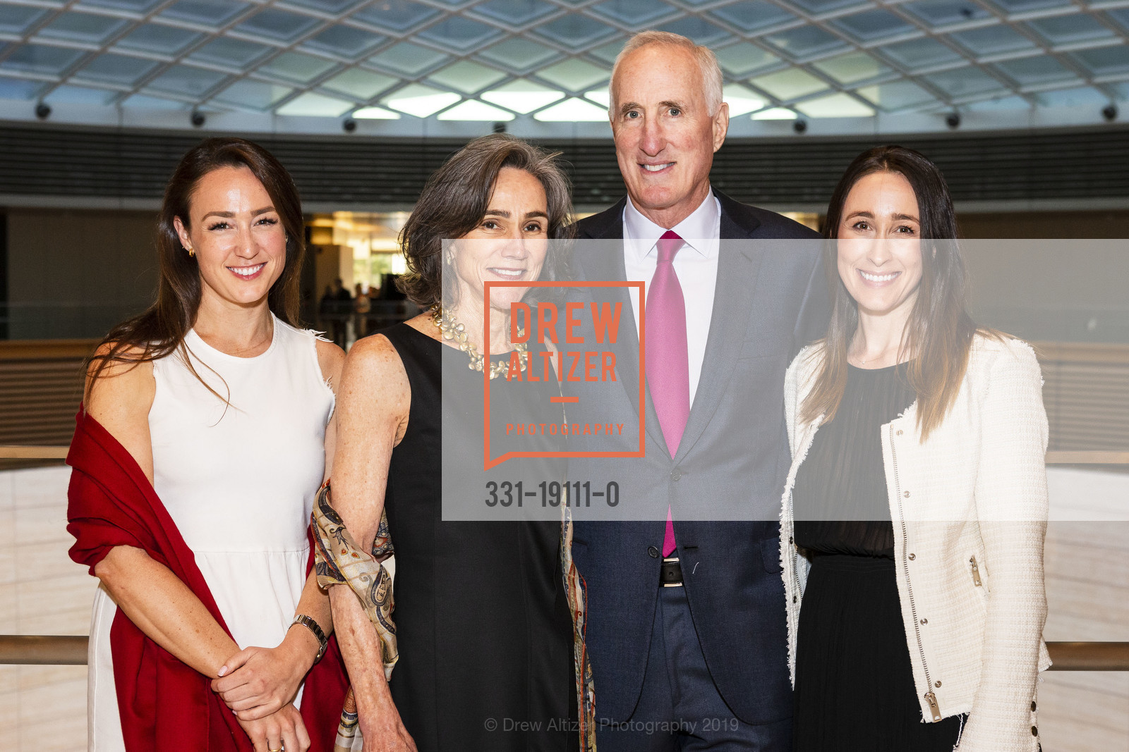 Alexandra Levin, Terry Levin, John Levin, Caroline Hoeveler, New Stanford Hospital Donor Dinner 2019, Stanford Hospital. 500 Pasteur Drive, September 10th, 2019, Photo #331-19111-0 Alexandra Levin, Terry Levin, John Levin, Caroline Hoeveler, Photo #331-19111-0