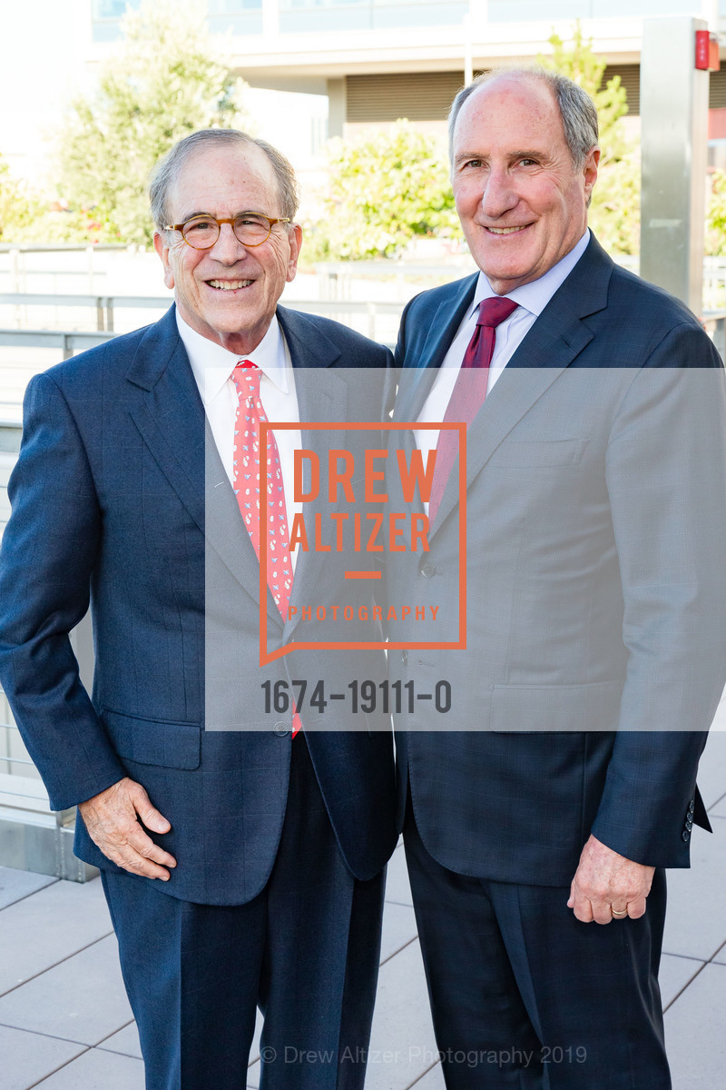 Isaac Stein, John Goldman, New Stanford Hospital Donor Dinner 2019, Stanford Hospital. 500 Pasteur Drive, September 10th, 2019, Photo #1674-19111-0 Isaac Stein, John Goldman, Photo #1674-19111-0
