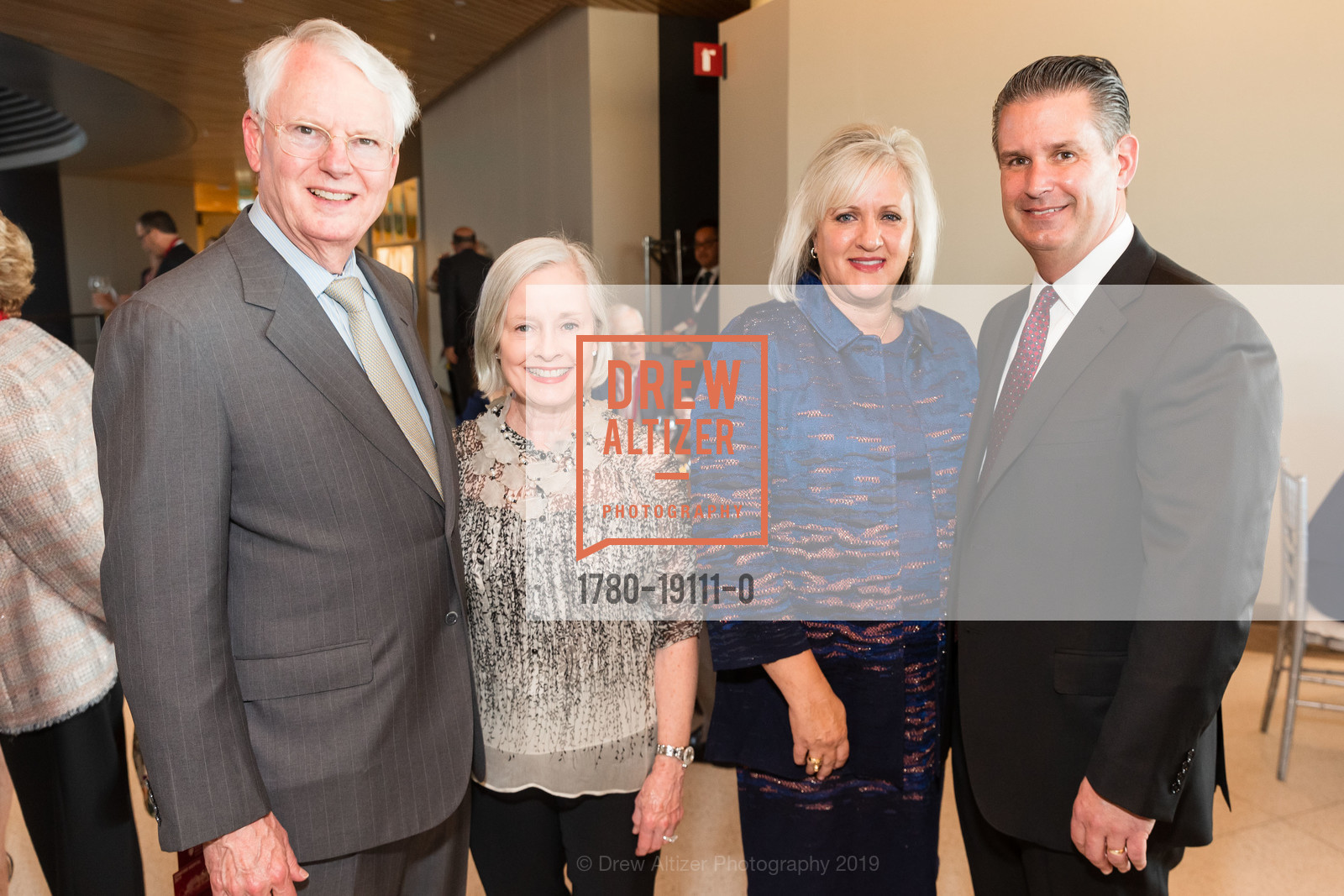 Robert Bass, Anne Bass, Dawna Entwistle, David Entwistle, New Stanford Hospital Donor Dinner 2019, Stanford Hospital. 500 Pasteur Drive, September 10th, 2019, Photo #1780-19111-0 Robert Bass, Anne Bass, Dawna Entwistle, David Entwistle, Photo #1780-19111-0