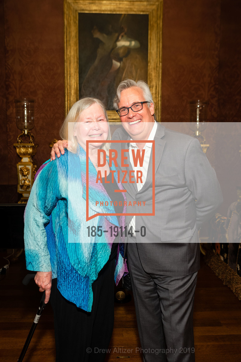Bernice Lindstrom, William Burden, Gordon and Ann Getty Host Merola Opera, Private Residence, September 10th, 2019, Photo #185-19114-0 Bernice Lindstrom, William Burden, Photo #185-19114-0