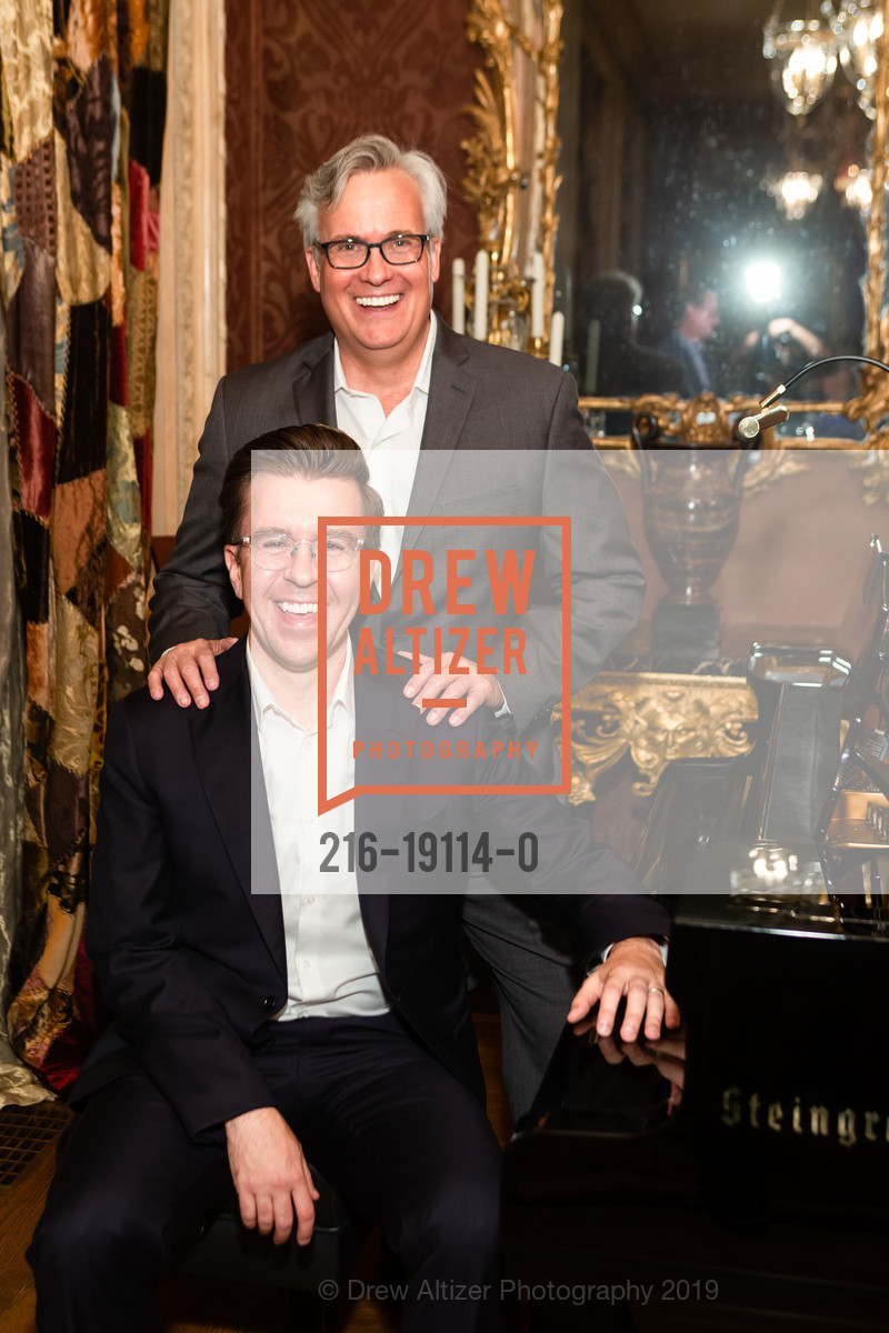 Matthew Piatt, William Burden, Gordon and Ann Getty Host Merola Opera, Private Residence, September 10th, 2019, Photo #216-19114-0 Matthew Piatt, William Burden, Photo #216-19114-0