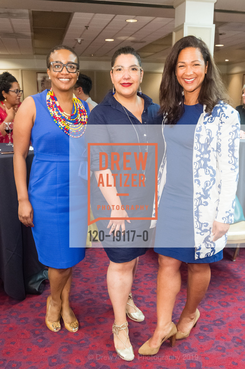Melanie Brown, Elizabeth Barajas-Román, Aimee Allison, Women's Funding Network Conference and VIP Reception with Former President of Ireland Mary Robinson, Hotel Kabuki. 1625 Post Street, September 12th, 2019, Photo #120-19117-0 Melanie Brown, Elizabeth Barajas-Román, Aimee Allison, Photo #120-19117-0